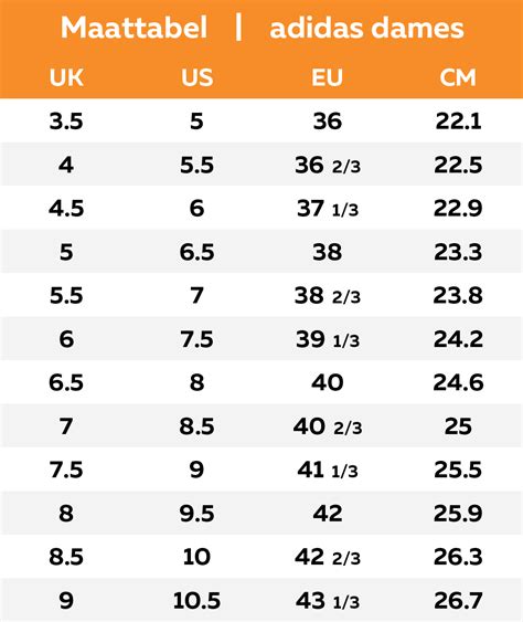 europese adidas maten schoenen|Adidas belgie maat.